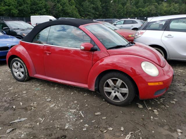 3VWRF31Y67M401049 - 2007 VOLKSWAGEN NEW BEETLE CONVERTIBLE OPTION PACKAGE 1 RED photo 4