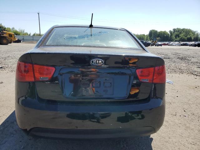 KNAFT4A22B5324692 - 2011 KIA FORTE LX BLACK photo 6