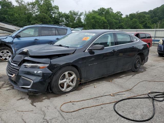 1G1ZB5ST6HF108047 - 2017 CHEVROLET MALIBU LS BLACK photo 1