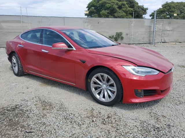 5YJSA1E19GF170723 - 2016 TESLA MODEL S Qırmızı foto 4