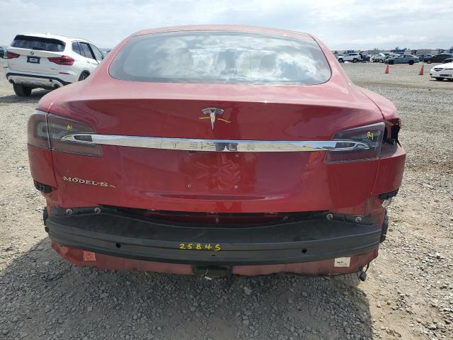 5YJSA1E19GF170723 - 2016 TESLA MODEL S Qırmızı foto 6