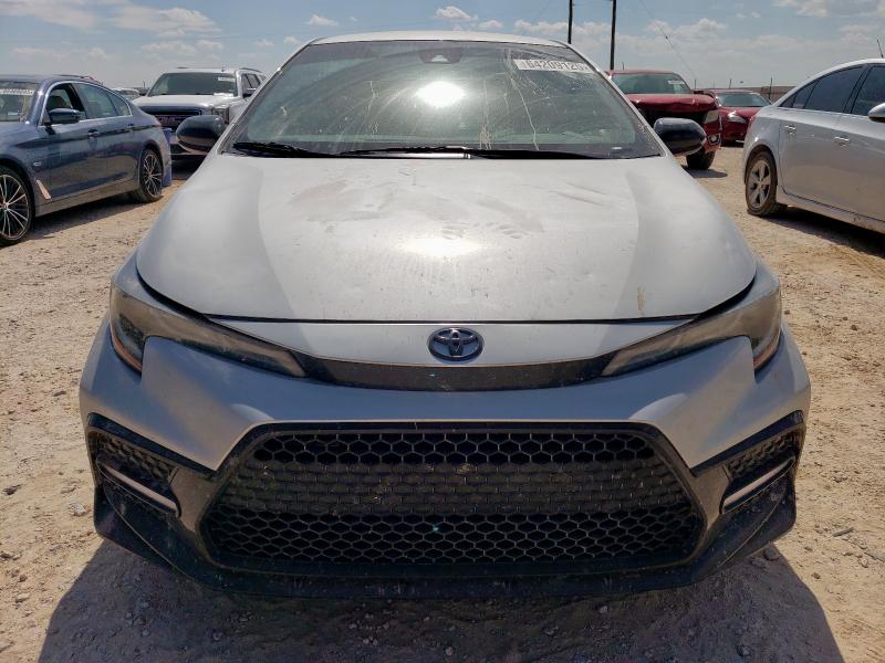 5YFS4MCE7MP097057 - 2021 TOYOTA COROLLA SE SILVER photo 5