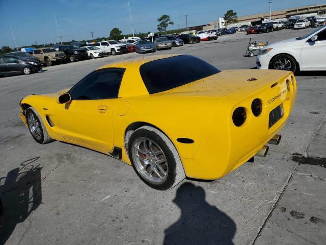 1G1YY12SX45114086 - 2004 CHEVROLET CORVETTE Z06 YELLOW photo 2