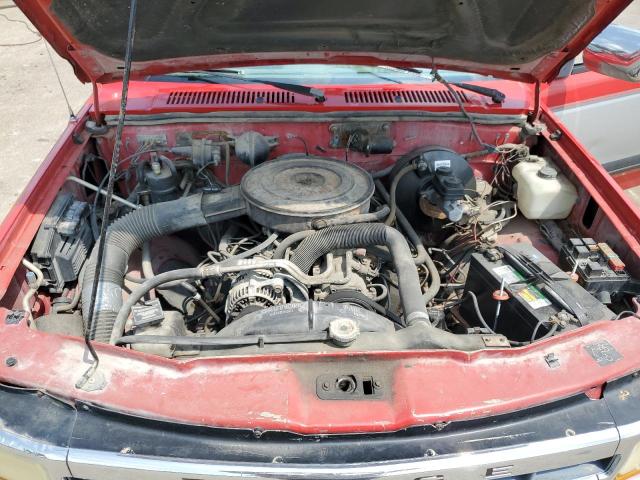 1B7GL23YXSS155861 - 1995 DODGE DAKOTA RED photo 11