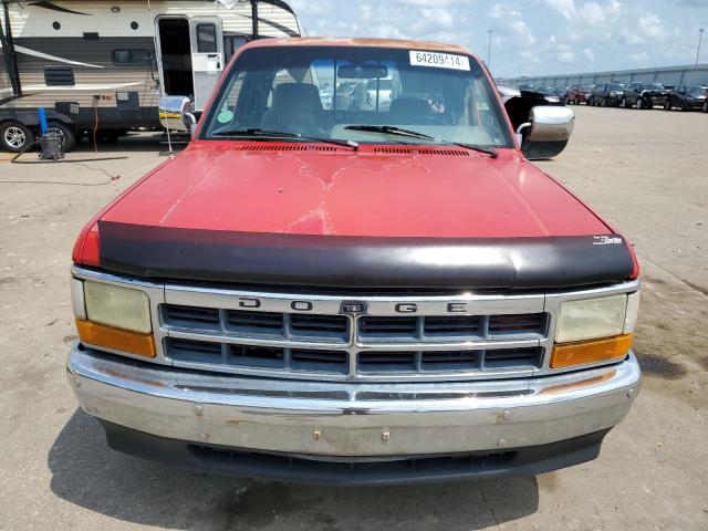 1B7GL23YXSS155861 - 1995 DODGE DAKOTA RED photo 5