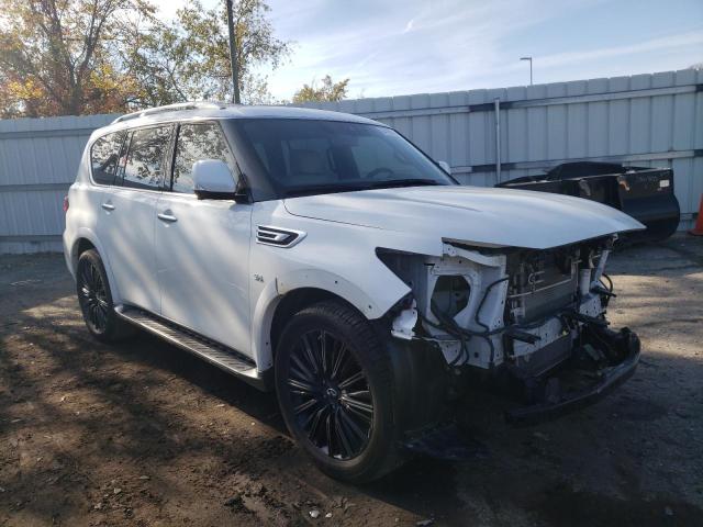 JN8AZ2NE3K9237871 - 2019 INFINITI QX80 LUXE WHITE photo 1