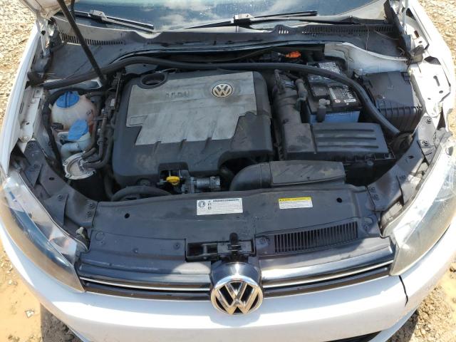 3VWPL7AJ9EM602046 - 2014 VOLKSWAGEN JETTA TDI WHITE photo 12