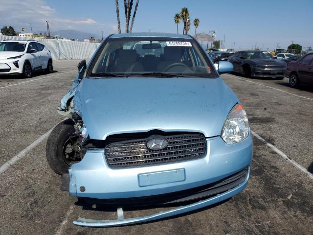 KMHCN4ACXAU429554 - 2010 HYUNDAI ACCENT GLS BLUE photo 5