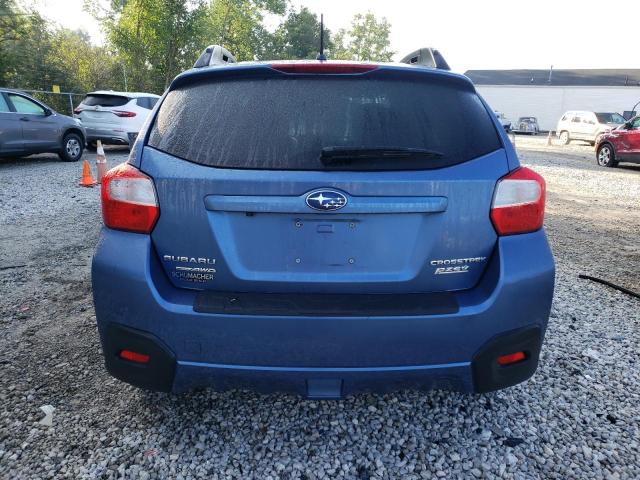 JF2GPABC1H8220723 - 2017 SUBARU CROSSTREK PREMIUM BLUE photo 6