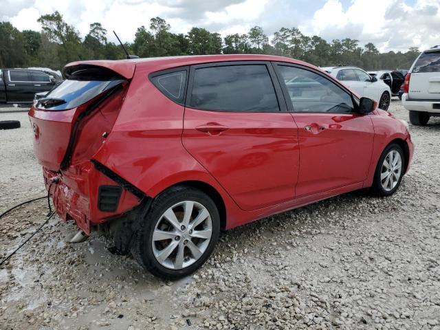 KMHCU5AE0CU023490 - 2012 HYUNDAI ACCENT GLS RED photo 3