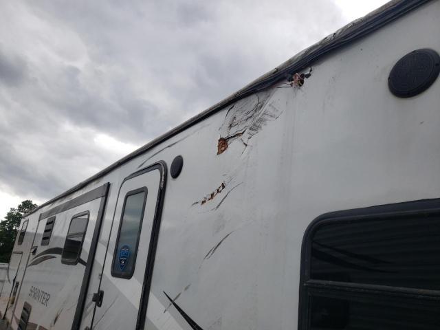 4YDT34129M1533487 - 2021 KEYSTONE SPRINTER WHITE photo 7