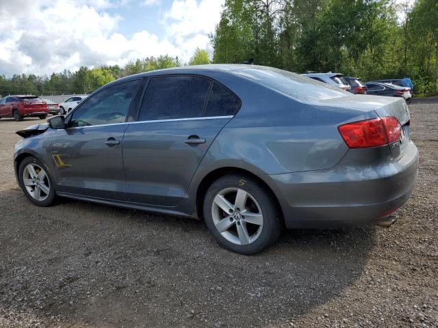 3VWLX7AJ2BM025746 - 2011 VOLKSWAGEN JETTA SEL GRAY photo 2