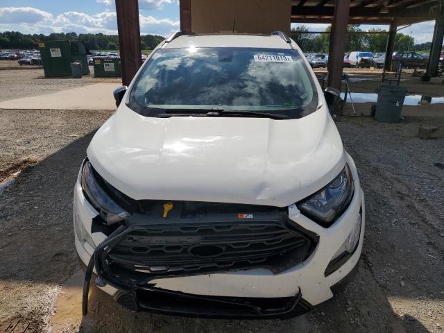 MAJ6S3JL7LC347199 - 2020 FORD ECOSPORT SES WHITE photo 5