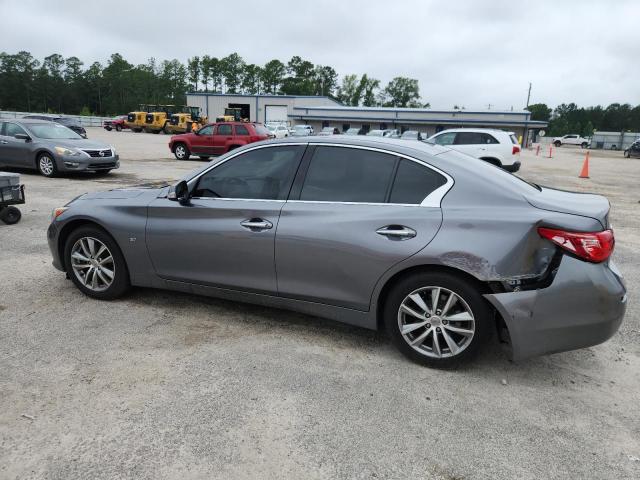 JN1BV7AR6FM396374 - 2015 INFINITI Q50 BASE GRAY photo 2