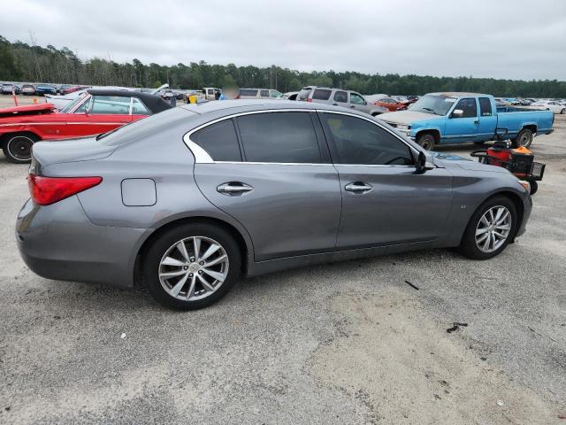JN1BV7AR6FM396374 - 2015 INFINITI Q50 BASE GRAY photo 3