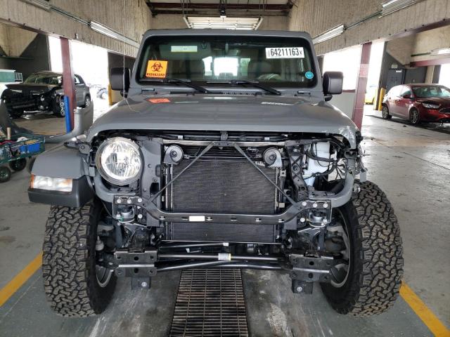 1C6HJTFG1NL175246 - 2022 JEEP GLADIATOR OVERLAND GRAY photo 5