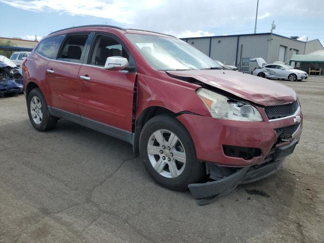 1GNKRGED4CJ130968 - 2012 CHEVROLET TRAVERSE LT BURGUNDY photo 4