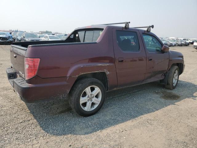 5FPYK16539B100637 - 2009 HONDA RIDGELINE RTL PURPLE photo 3