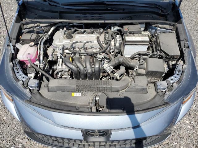 5YFBPMBE2NP352563 - 2022 TOYOTA COROLLA LE GRAY photo 11