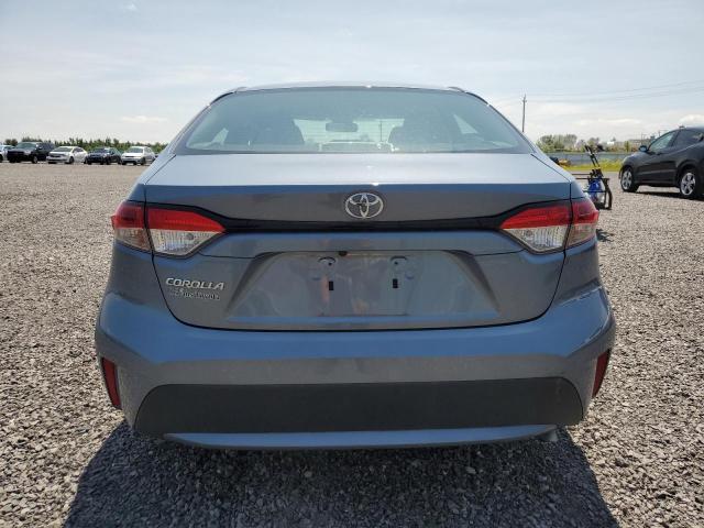 5YFBPMBE2NP352563 - 2022 TOYOTA COROLLA LE GRAY photo 6