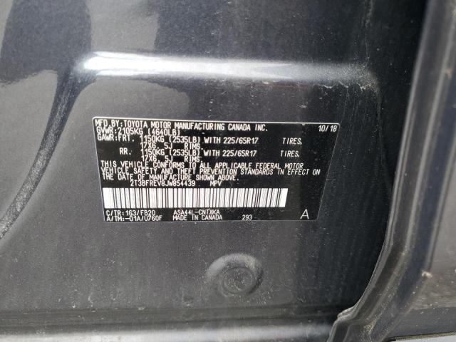 2T3BFREV8JW854439 - 2018 TOYOTA RAV4 LE Сұр фото 13