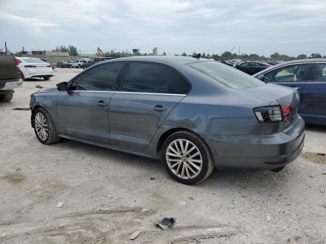 3VWL07AJ7GM230474 - 2016 VOLKSWAGEN JETTA SEL GRAY photo 2