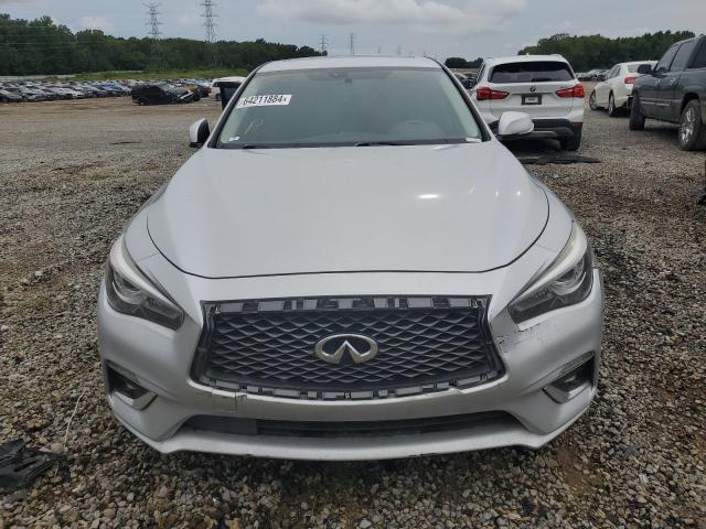 JN1EV7AP5KM515893 - 2019 INFINITI Q50 LUXE SILVER photo 5