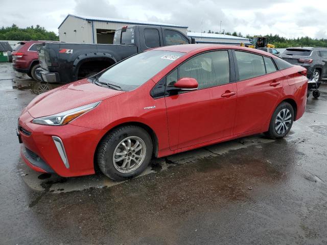 JTDL9RFU4L3015072 - 2020 TOYOTA PRIUS LE RED photo 1