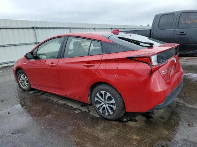 JTDL9RFU4L3015072 - 2020 TOYOTA PRIUS LE RED photo 2