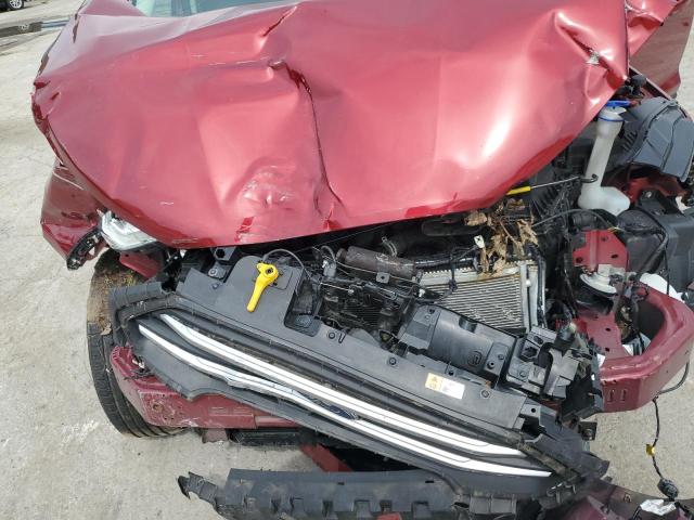 MAJ6S3GL5KC262092 - 2019 FORD ECOSPORT SE 红色 照片 12