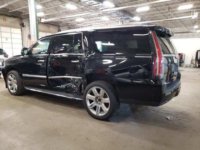 1GYS4JKJ4KR266090 - 2019 CADILLAC ESCALADE ESV PREMIUM LUXURY BLACK photo 2