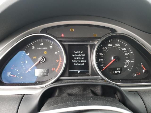 WA1DGAFE0DD004693 - 2013 AUDI Q7 PRESTIGE BLACK photo 9