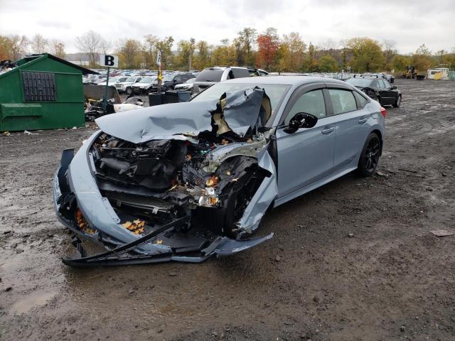 2HGFE2F55NH551040 - 2022 HONDA CIVIC SPORT 蓝色 照片 2