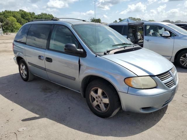 1D4GP45R56B609240 - 2006 DODGE CARAVAN SXT BLUE photo 4