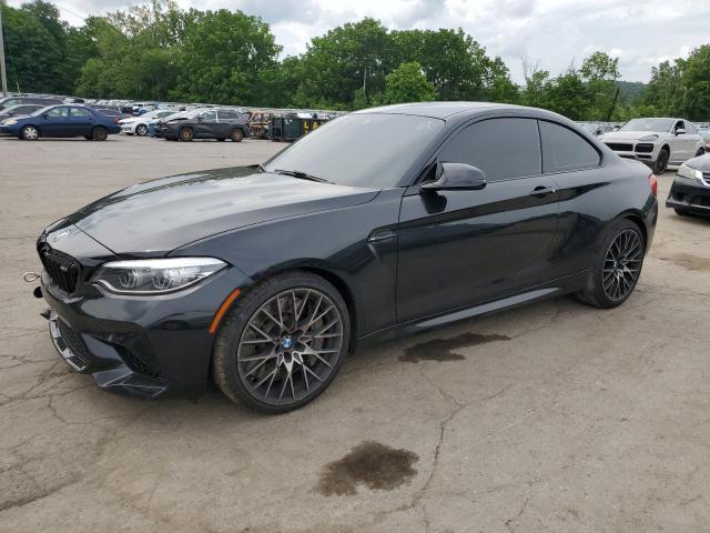 WBS2U7C54KVB08944 - 2019 BMW M2 COMPETITION Чорний фото 1