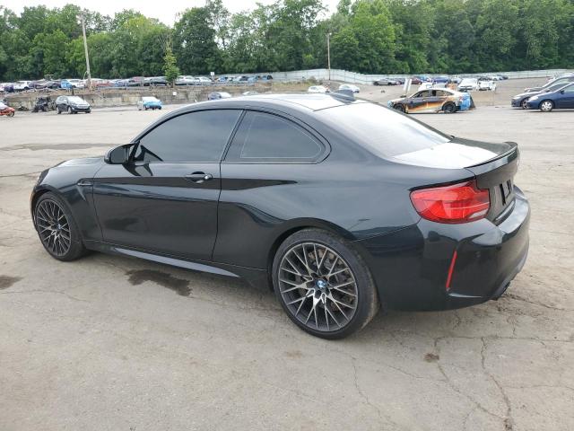 WBS2U7C54KVB08944 - 2019 BMW M2 COMPETITION Чорний фото 2