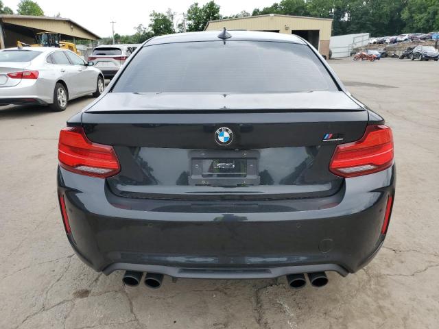 WBS2U7C54KVB08944 - 2019 BMW M2 COMPETITION Чорний фото 6