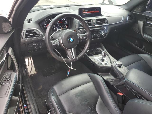 WBS2U7C54KVB08944 - 2019 BMW M2 COMPETITION Чорний фото 8