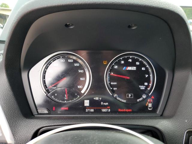 WBS2U7C54KVB08944 - 2019 BMW M2 COMPETITION Чорний фото 9