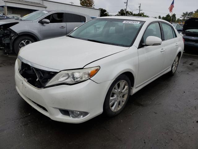 4T1BK3DB6BU392523 - 2011 TOYOTA AVALON BASE WHITE photo 1