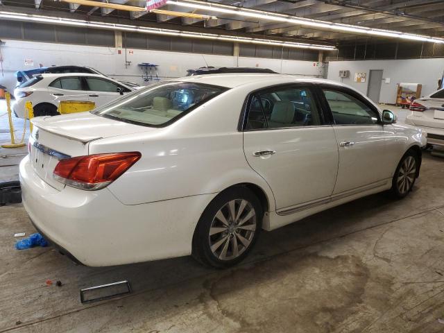 4T1BK3DB1BU420096 - 2011 TOYOTA AVALON BASE WHITE photo 3