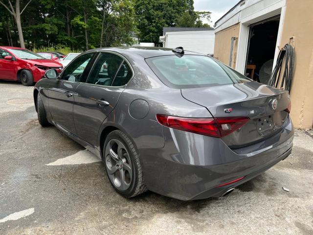 ZARFAEEN9H7544398 - 2017 ALFA ROMEO GIULIA TI Q4 GRAY photo 3