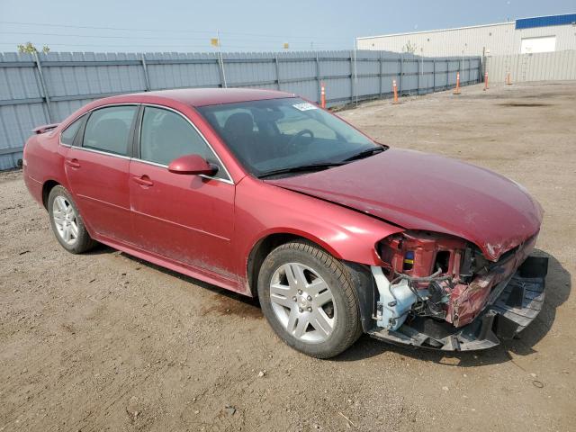 2G1WB5E30D1140816 - 2013 CHEVROLET IMPALA LT RED photo 4