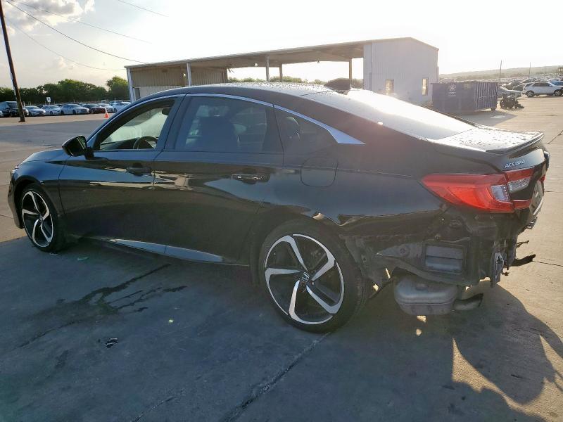1HGCV1F38KA177402 - 2019 HONDA ACCORD SPORT BLACK photo 2