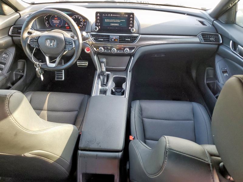 1HGCV1F38KA177402 - 2019 HONDA ACCORD SPORT BLACK photo 8