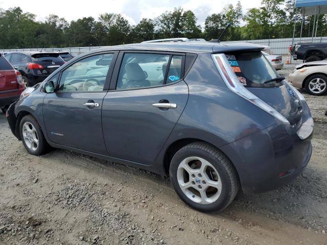 1N4AZ0CP2DC421103 - 2013 NISSAN LEAF S BLUE photo 2