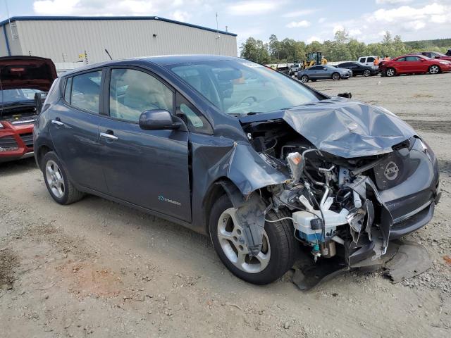 1N4AZ0CP2DC421103 - 2013 NISSAN LEAF S BLUE photo 4