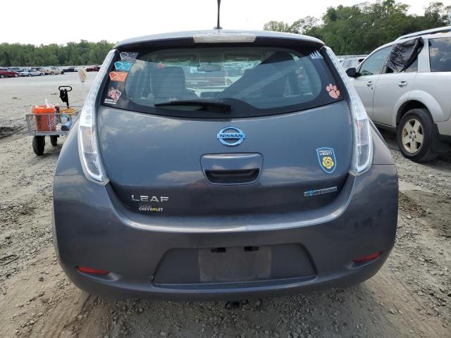 1N4AZ0CP2DC421103 - 2013 NISSAN LEAF S BLUE photo 6