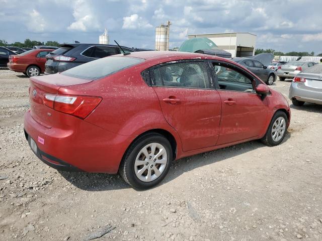 KNADM4A36D6265284 - 2013 KIA RIO LX RED photo 3