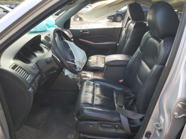 2HNYD18964H544742 - 2004 ACURA MDX TOURING SILVER photo 7